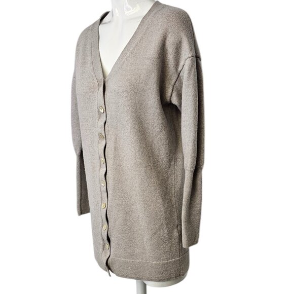 Wilfred Beige Cardigan Sweater - Picture 2 of 8